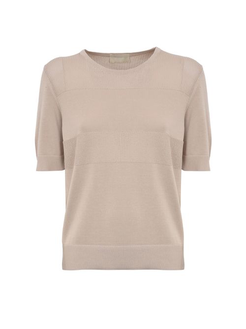 T-shirt in maglia di cotone DRUMOHR | L1Z103RAS 00001130